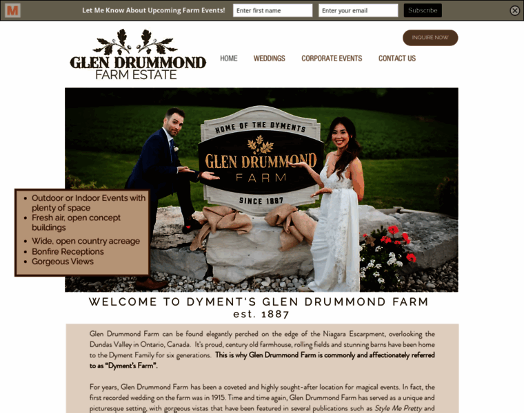 Glendrummondfarm.com thumbnail