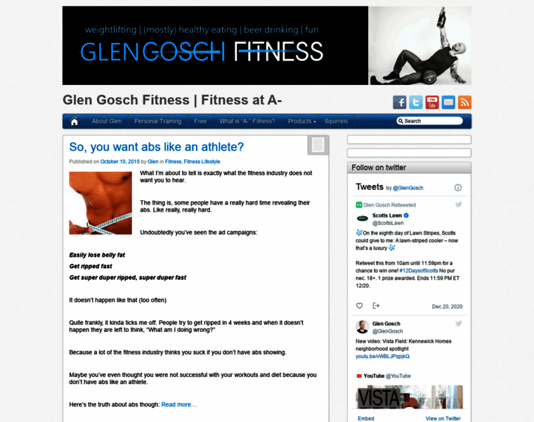 Glengoschfitness.com thumbnail