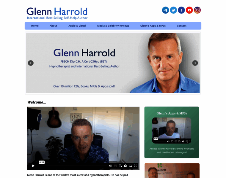Glennharrold.com thumbnail