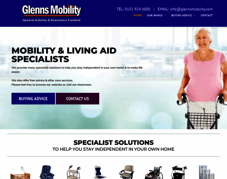Glennsmobility.co.uk thumbnail