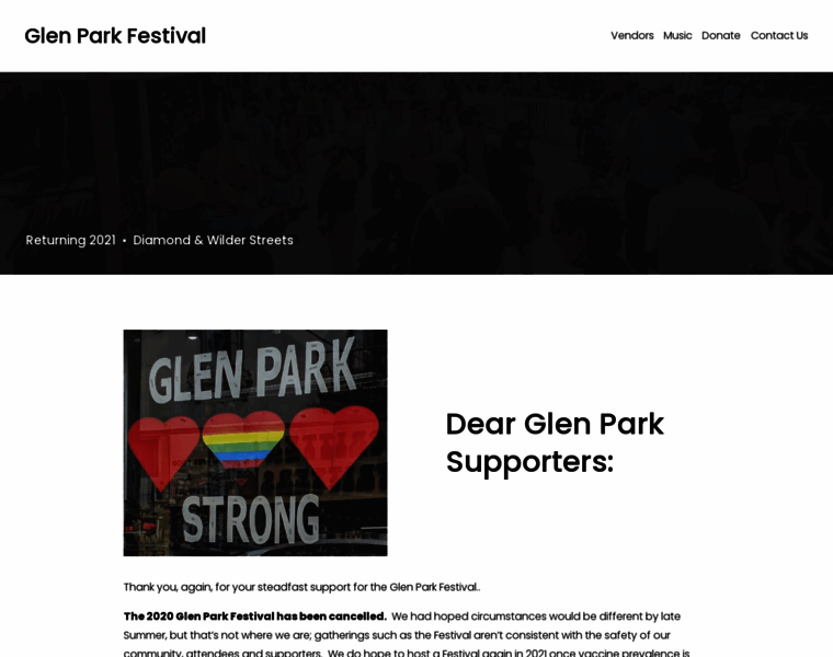 Glenparkfestival.com thumbnail