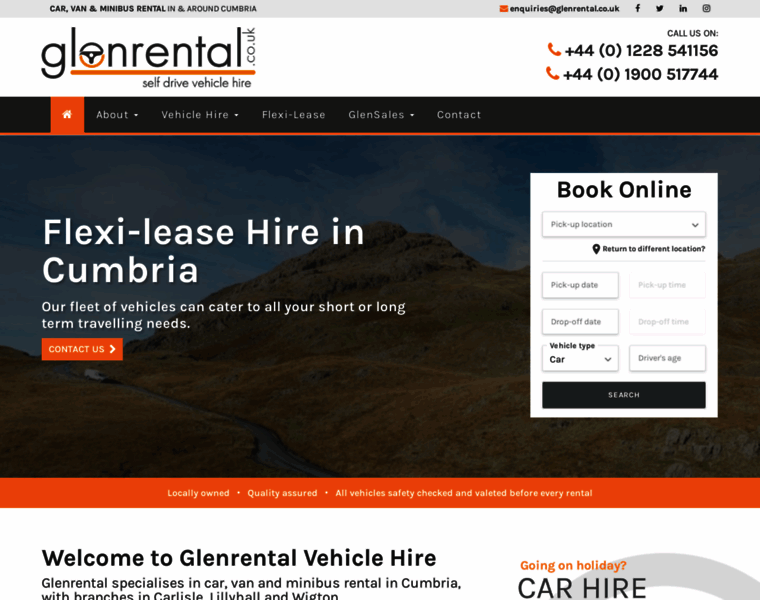 Glenrental.co.uk thumbnail