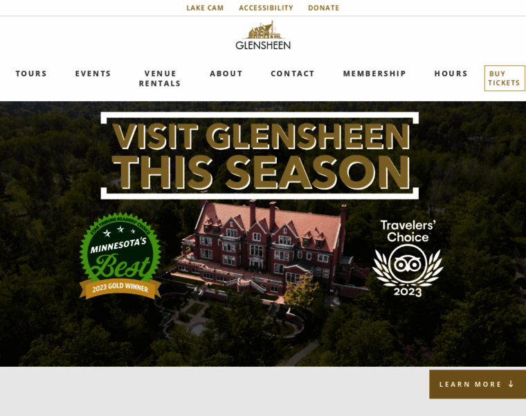 Glensheen.org thumbnail