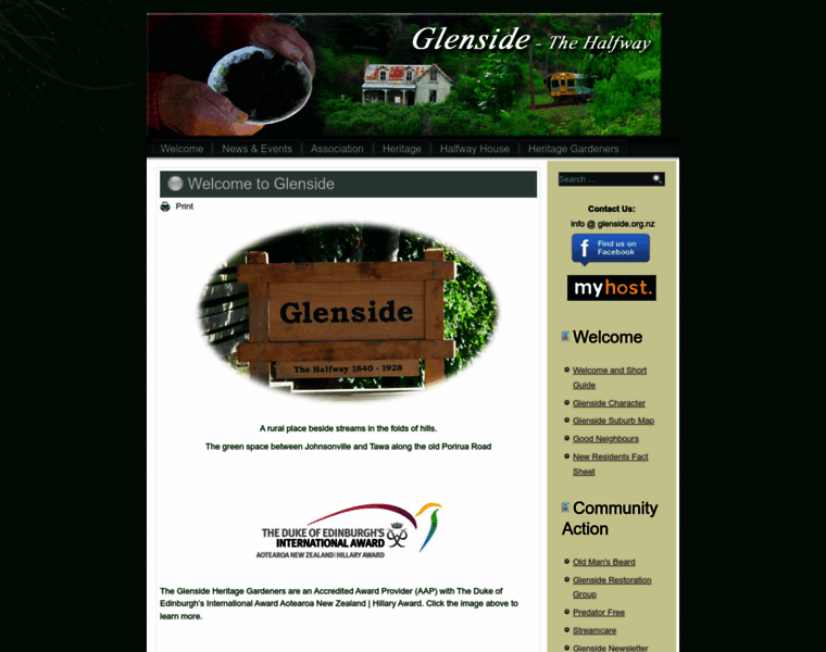 Glenside.org.nz thumbnail