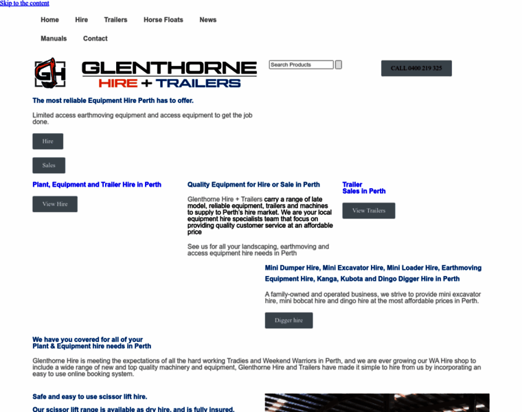 Glenthornetrailers.com.au thumbnail