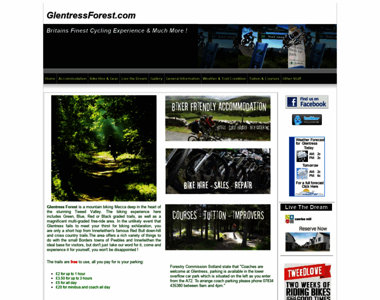 Glentressforest.com thumbnail