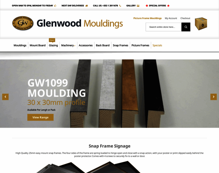 Glenwoodmouldings.ie thumbnail