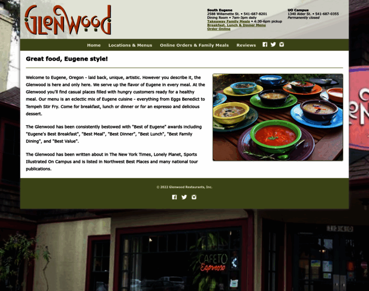 Glenwoodrestaurants.com thumbnail