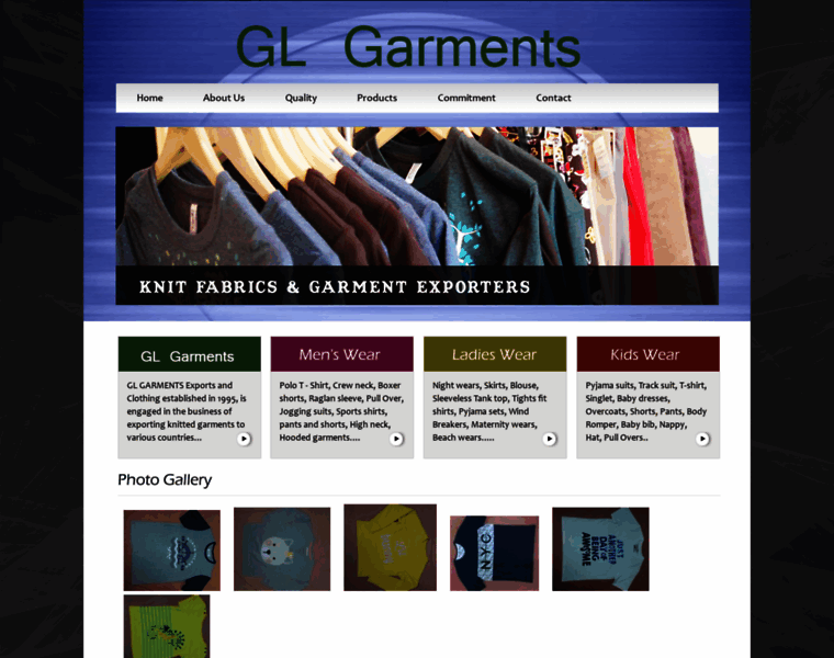 Glgarments.com thumbnail