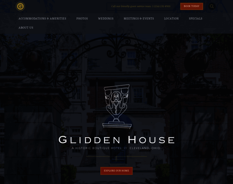 Gliddenhouse.com thumbnail