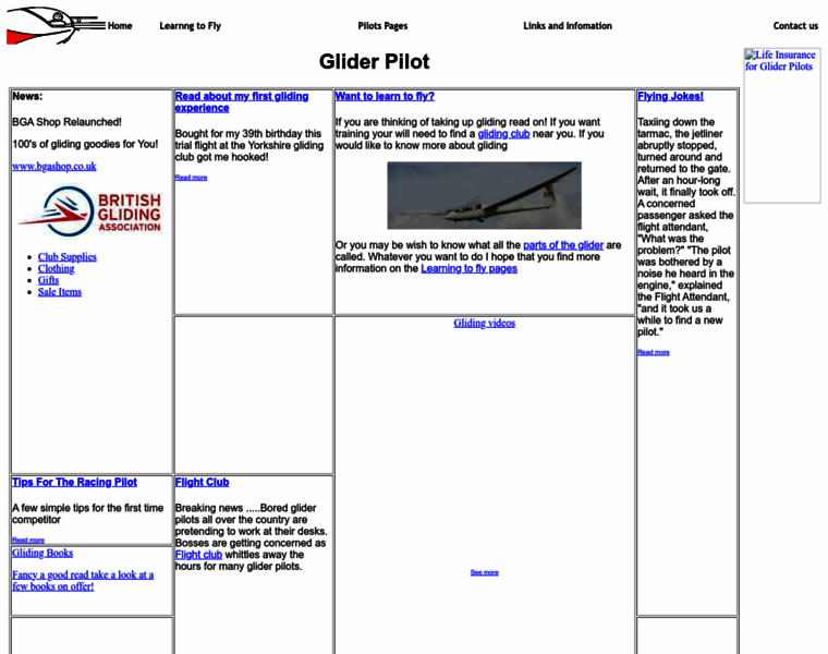 Glider-pilot.co.uk thumbnail