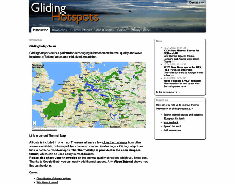 Glidinghotspots.eu thumbnail