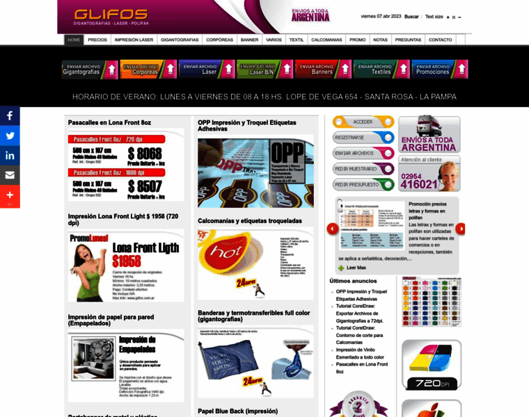 Glifos.com.ar thumbnail