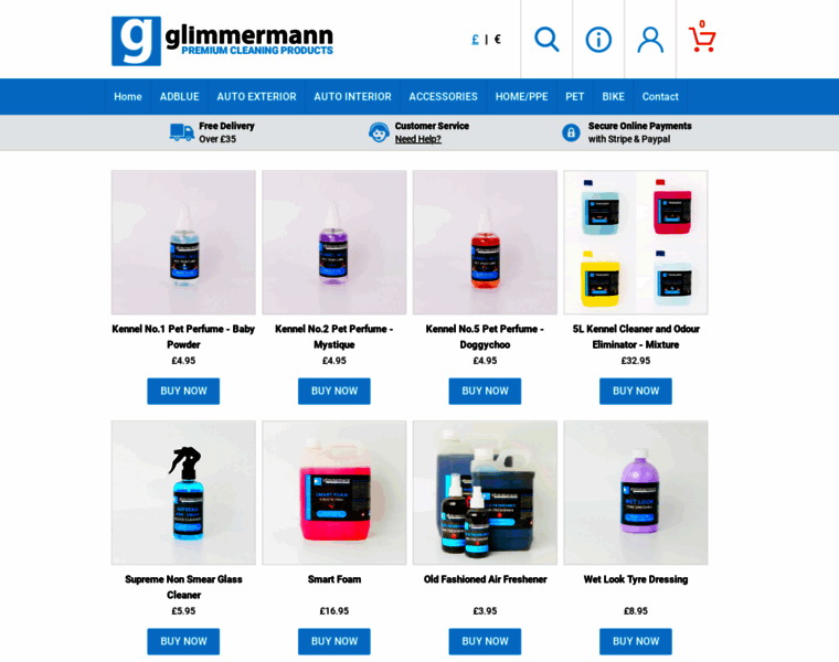 Glimmermannproducts.co.uk thumbnail