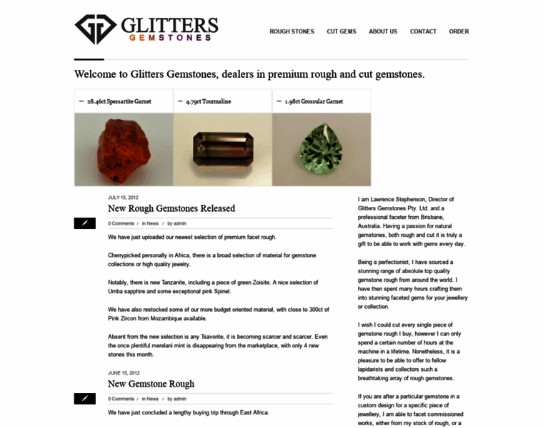 Glittersgemstones.com thumbnail