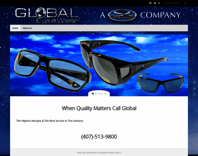 Global-eyewear.com thumbnail