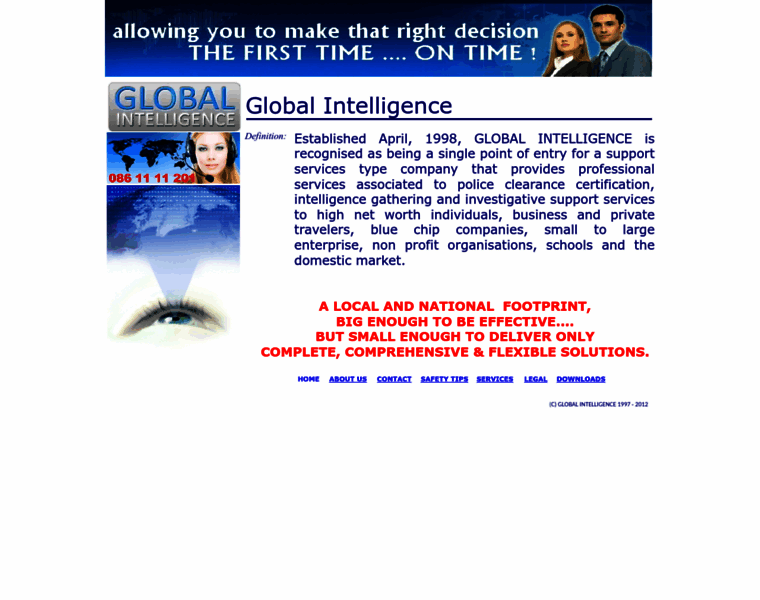 Global-intelligence.co.za thumbnail