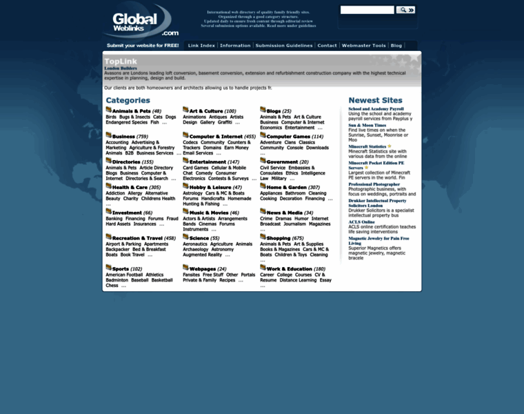 Global-weblinks.com thumbnail