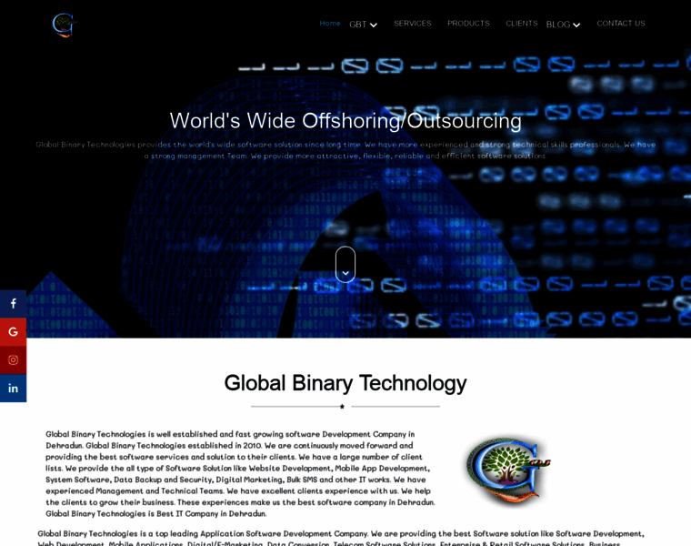 Globalbinarytech.com thumbnail