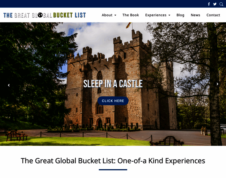 Globalbucketlist.com thumbnail