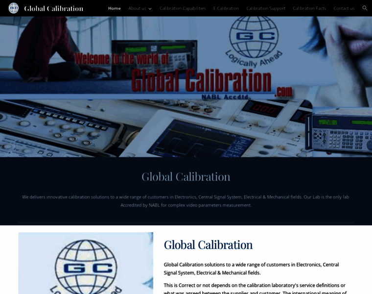 Globalcalibration.com thumbnail