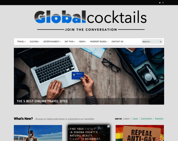 Globalcocktails.com thumbnail