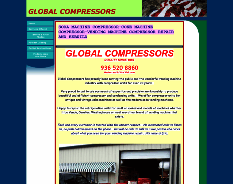 Globalcompressors.com thumbnail