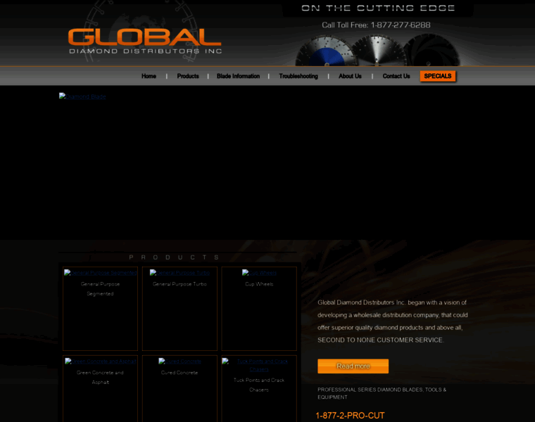 Globaldiamondblades.com thumbnail Globaldiamondblades.com thumbnail