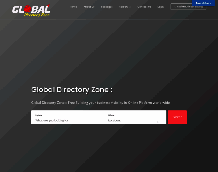 Globaldirectoryzone.com thumbnail