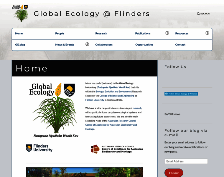 Globalecologyflinders.com thumbnail