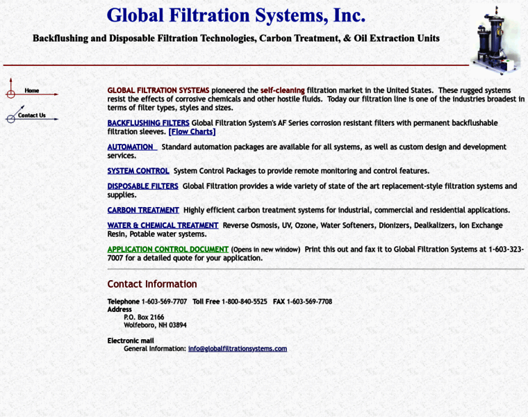 Globalfiltrationsystems.com thumbnail