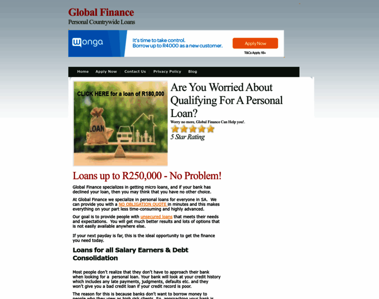 Globalfinance.co.za thumbnail