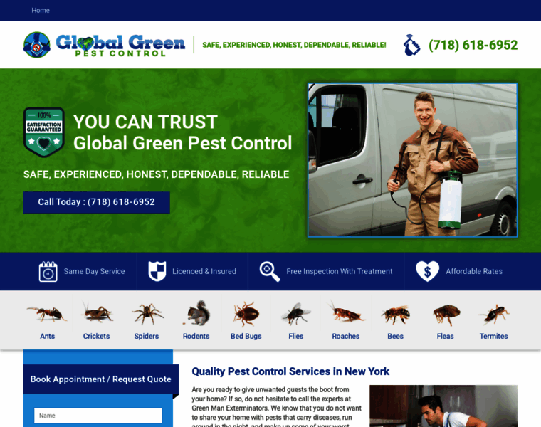 Globalgreenpestcontrol.net thumbnail