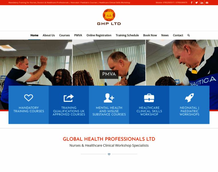 Globalhealthprofessionals.co.uk thumbnail