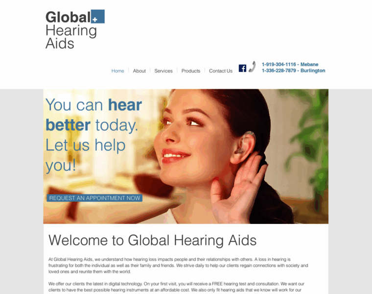 Globalhearing.net thumbnail
