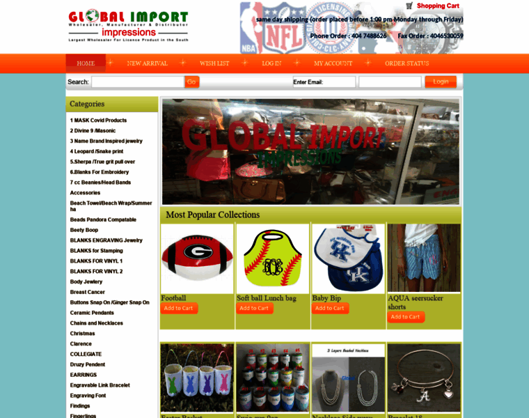 Globalimportonline.com thumbnail