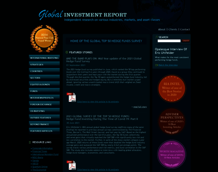 Globalinvestmentreport.net thumbnail