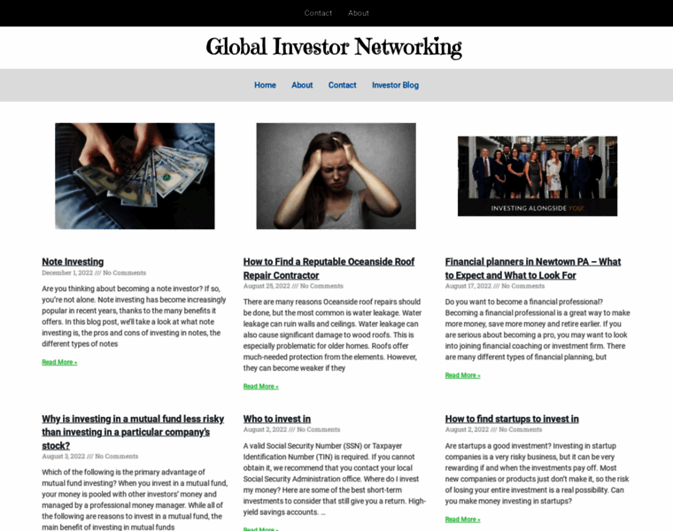 Globalinvestornetworking.com thumbnail