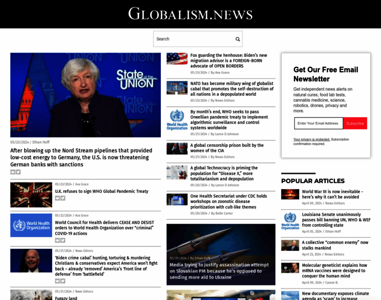 Globalism.news thumbnail