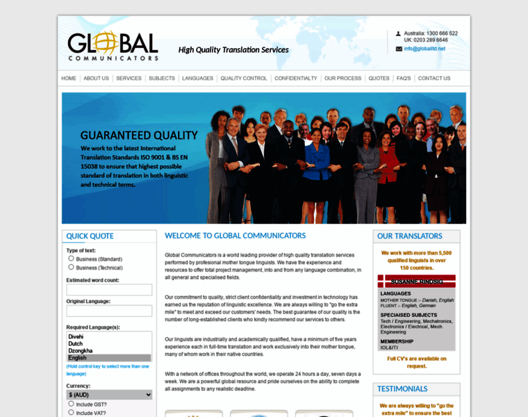 Globalltd.net thumbnail