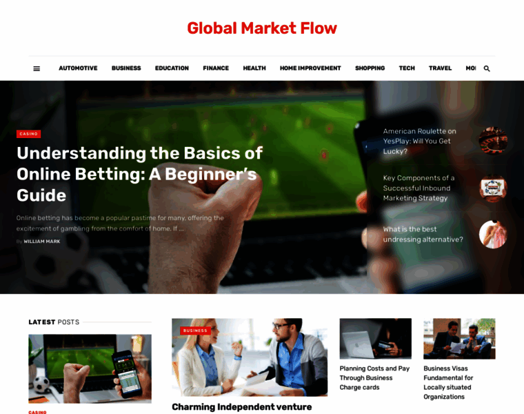 Globalmarketflow.com thumbnail