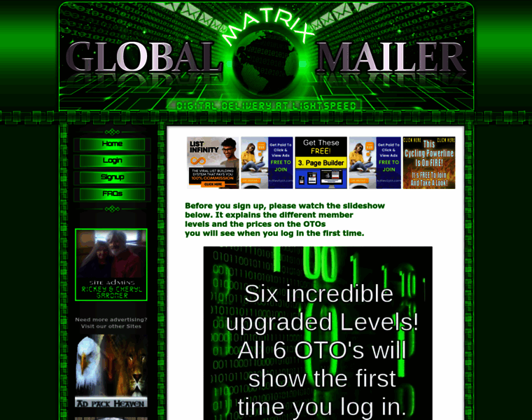 Globalmatrixmailer.com thumbnail