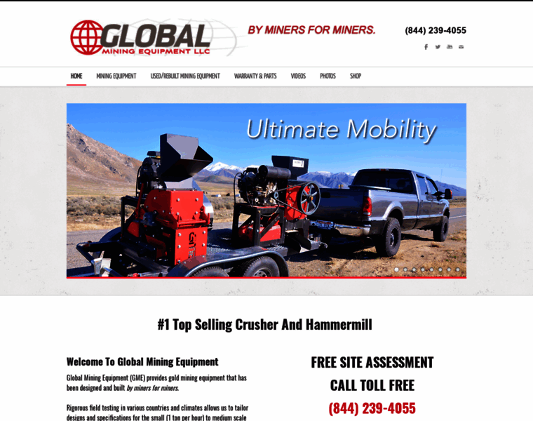 Globalminingequipment.com thumbnail