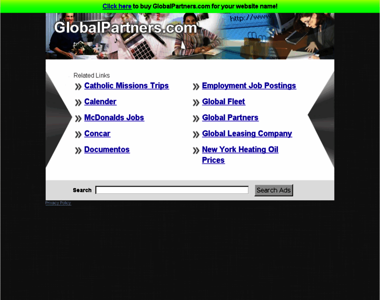 Globalpartners.com thumbnail