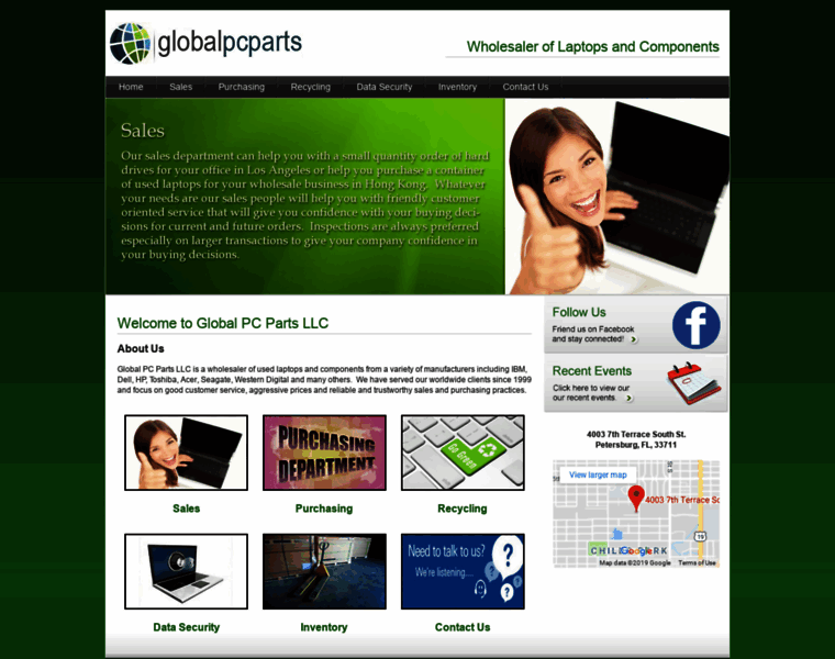 Globalpcparts.com thumbnail
