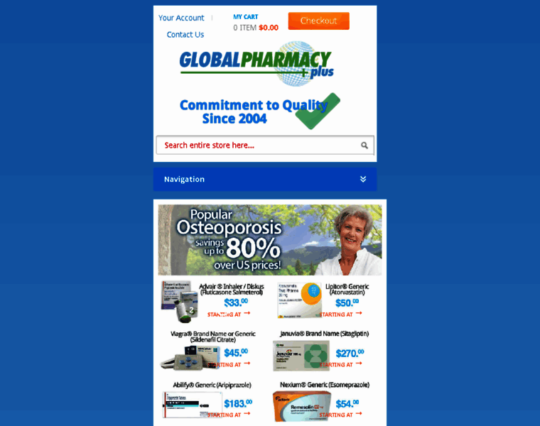 Globalpharmacycanada.com thumbnail