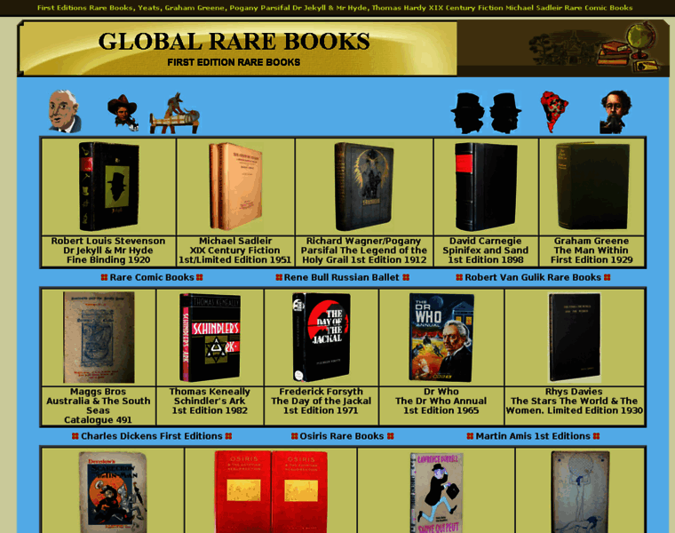 Globalrarebooks.net thumbnail