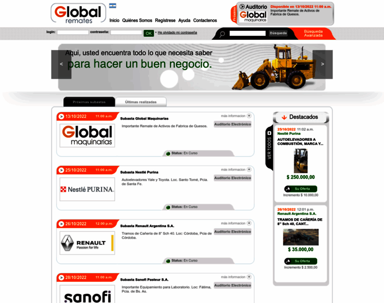 Globalremates.com.ar thumbnail