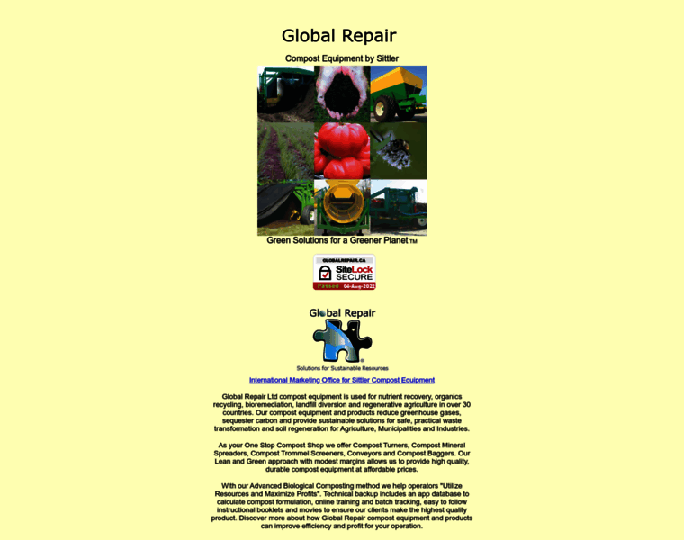 Globalrepair.ca thumbnail