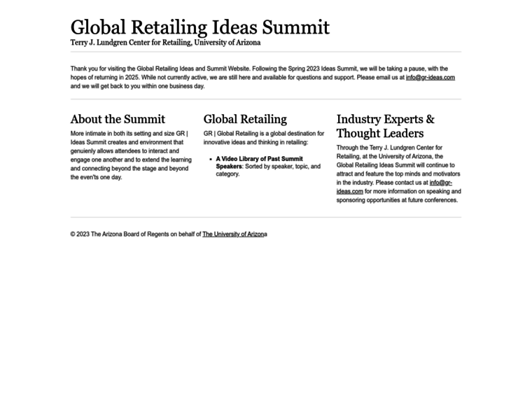 Globalretailingconference.org thumbnail